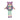 Happy Threads Handcrafted Amigurumi- Purple Pie Doll - ID23A067