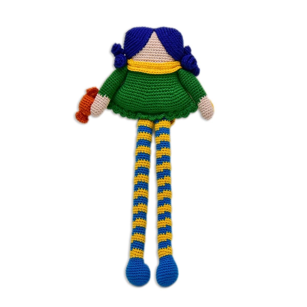 Happy Threads Handcrafted Amigurumi- Tiny Toe Doll - ID23A066