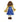 Happy Threads Handcrafted Amigurumi- Zoe Doll - ZEDB0771