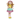 Happy Threads | Handcrafted Cecilia Crochet Doll – Perfect for Playtime & Collectors - ID23A012