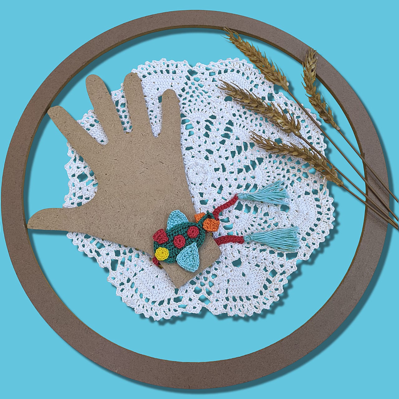Happy Threads - Handmade Crochet Areoplane Band - GARB0744
