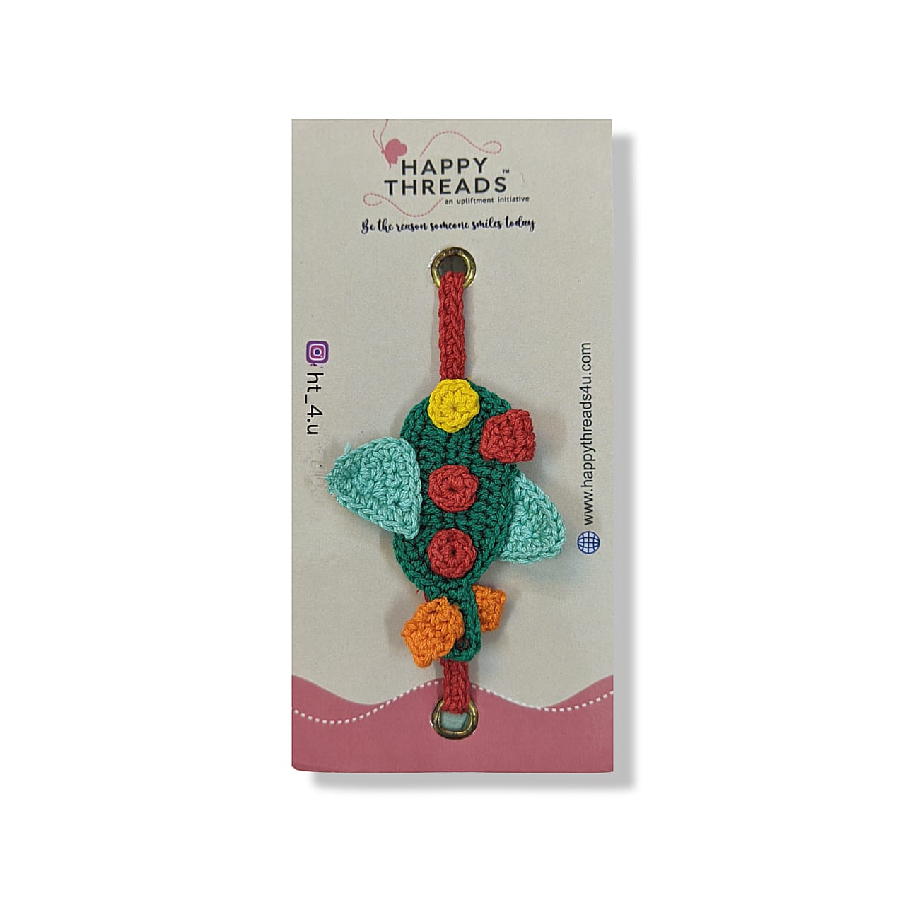 Happy Threads - Handmade Crochet Areoplane Band - GARB0744