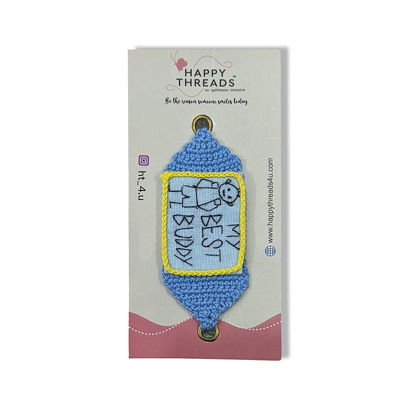 Happy Threads - Handmade Crochet Best Buddy Band - MBBB0901