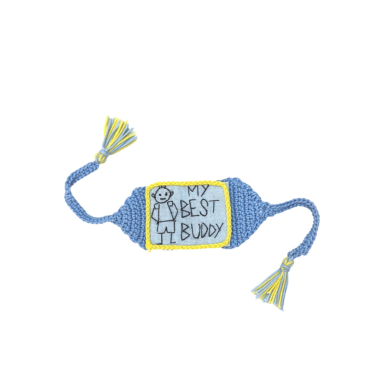 Happy Threads - Handmade Crochet Best Buddy Band - MBBB0901