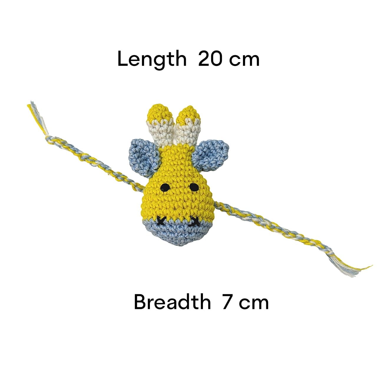 Happy Threads - Handmade Crochet Giraffe Band - SGFB0716