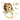 Happy Threads | Handmade Crochet Lion Teether - Adorable Baby Toy, Perfect Gift! - LONR0348