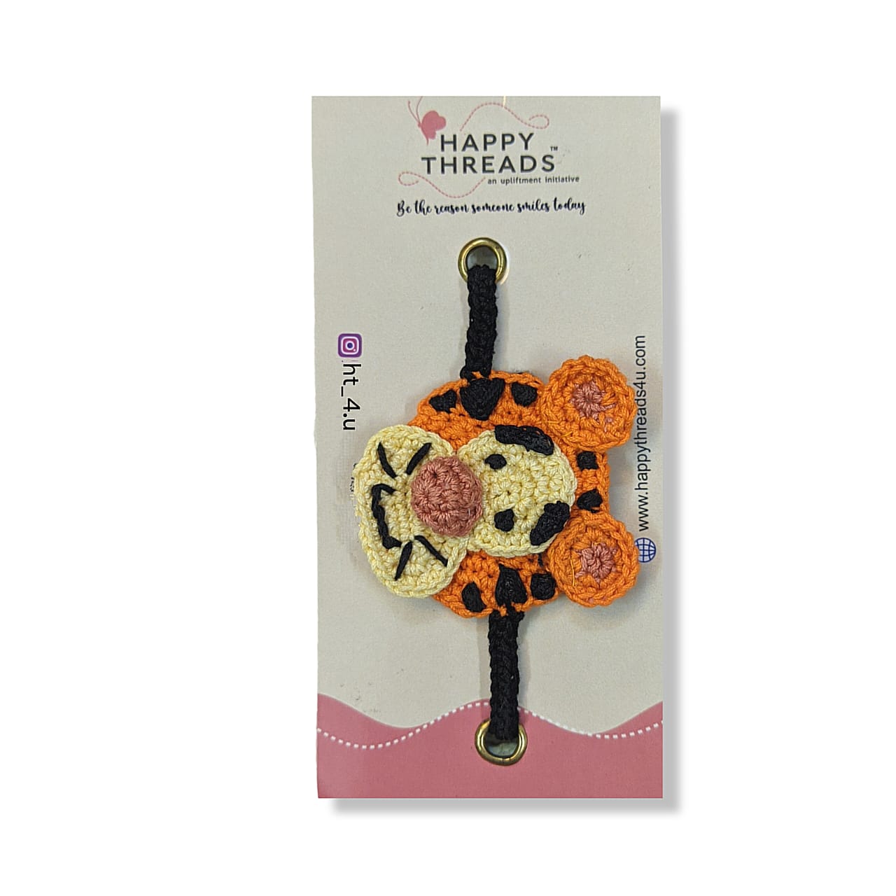 Happy Threads - Handmade Crochet Tiger Band - CTBD0852