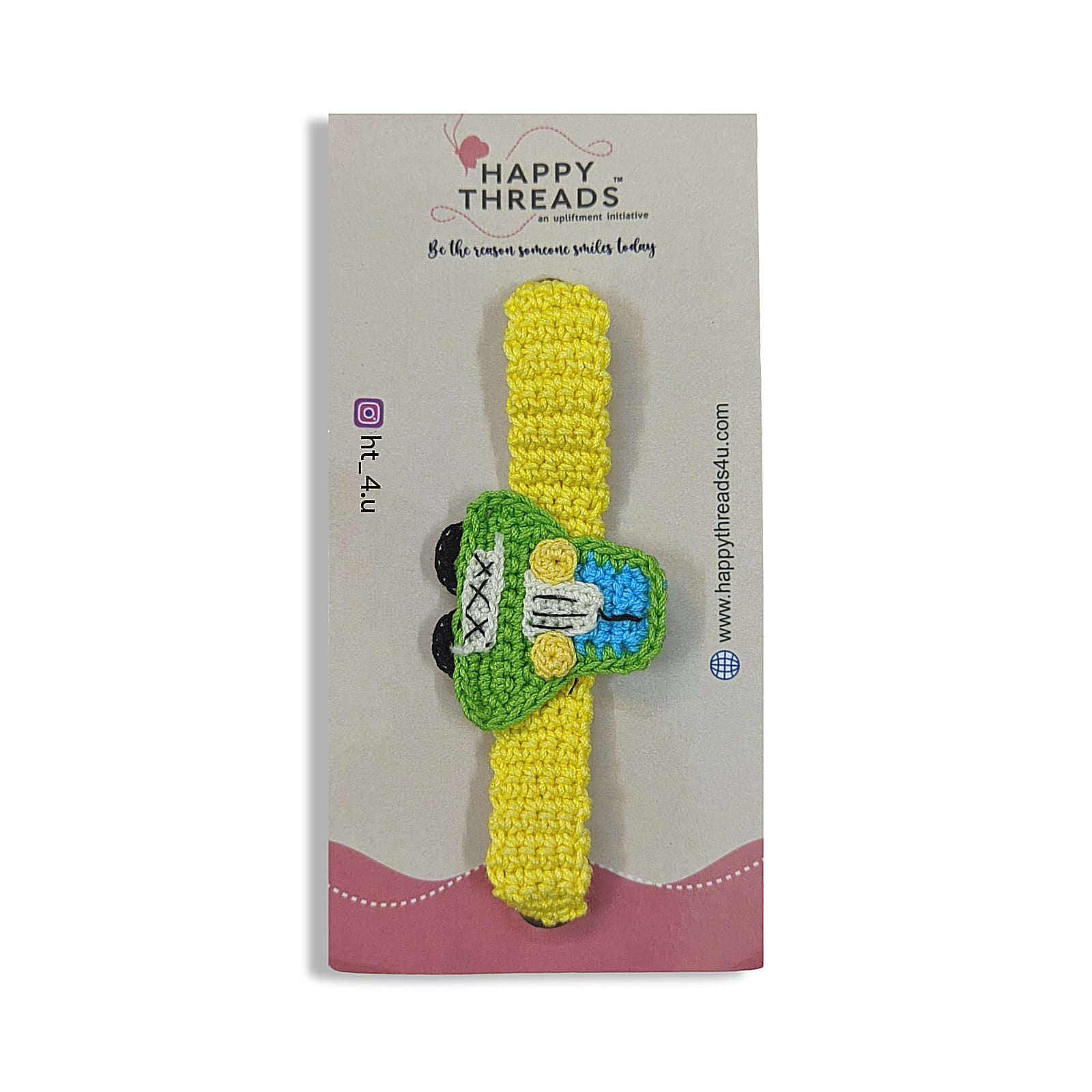 Happy Threads - Handmade Crochet Truck Band - LTVB0876