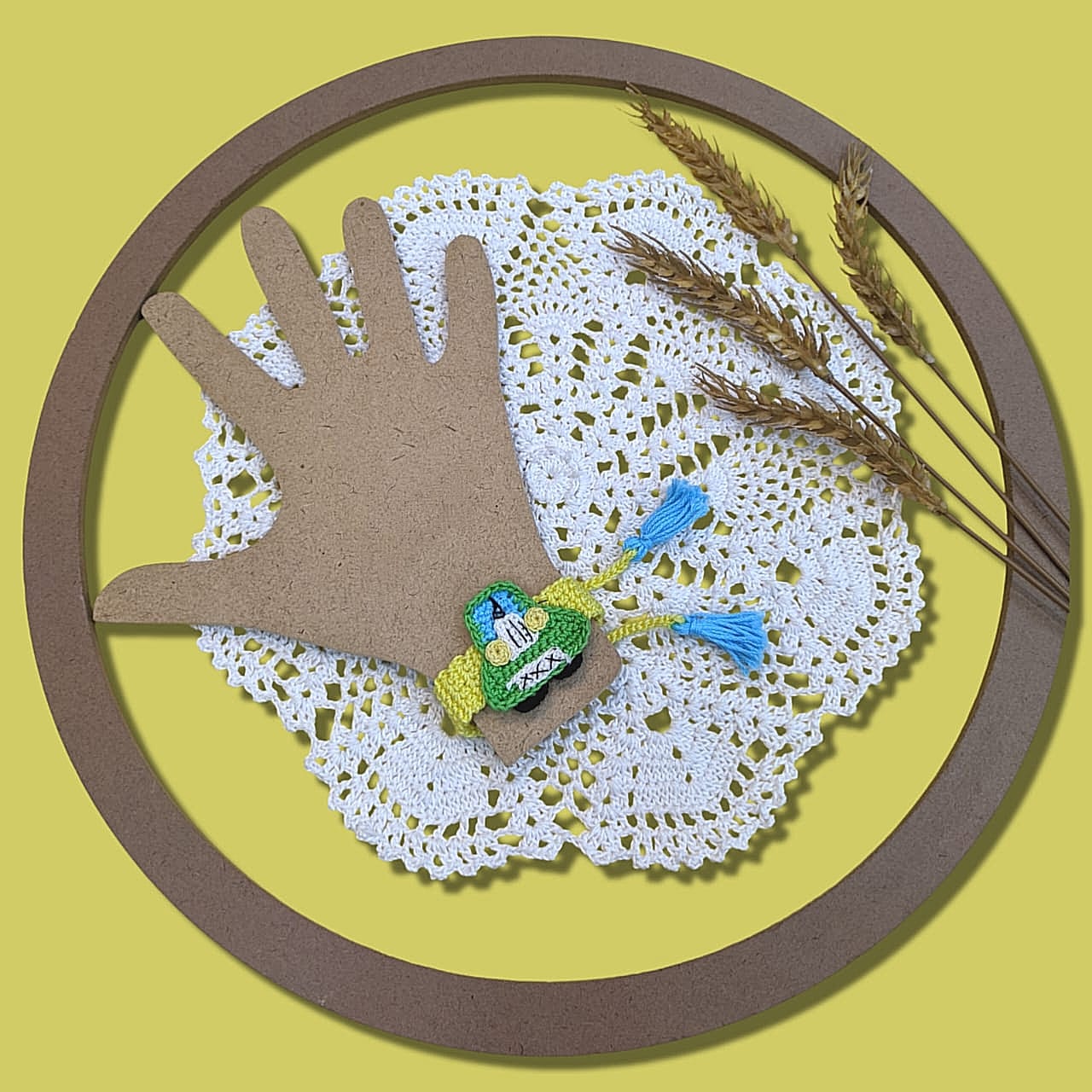 Happy Threads - Handmade Crochet Truck Band - LTVB0876
