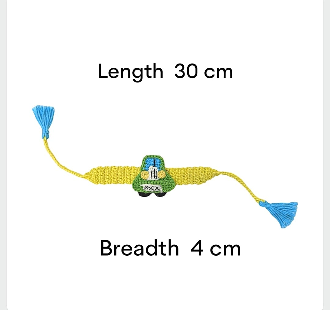 Happy Threads - Handmade Crochet Truck Band - LTVB0876
