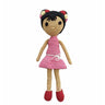 Happy Threads Hawain Doll Handmade Pink Stuffed Dolls - ADP00101