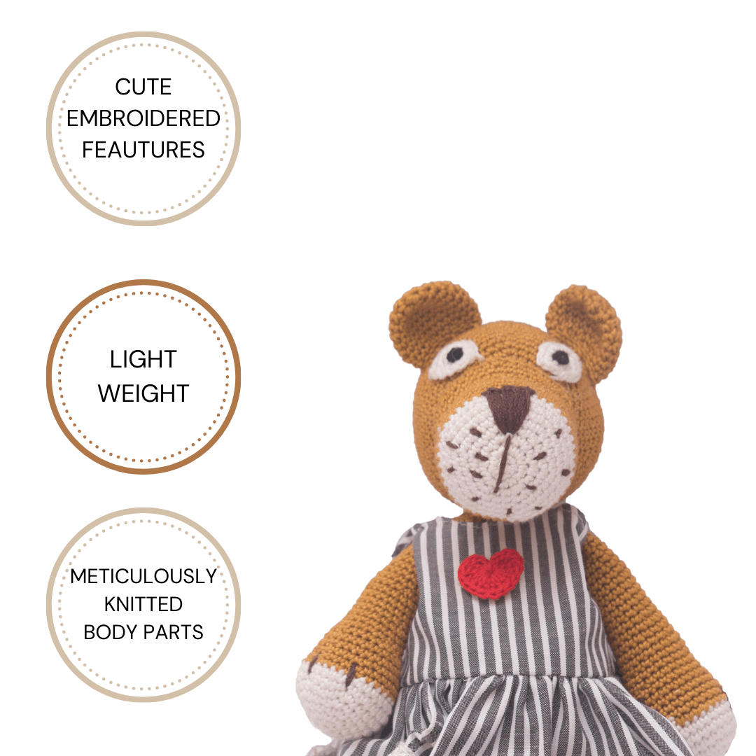 Happy Threads Lisa Lioness Stuffed Animals Best for kids Soft Toy - BLNS0906