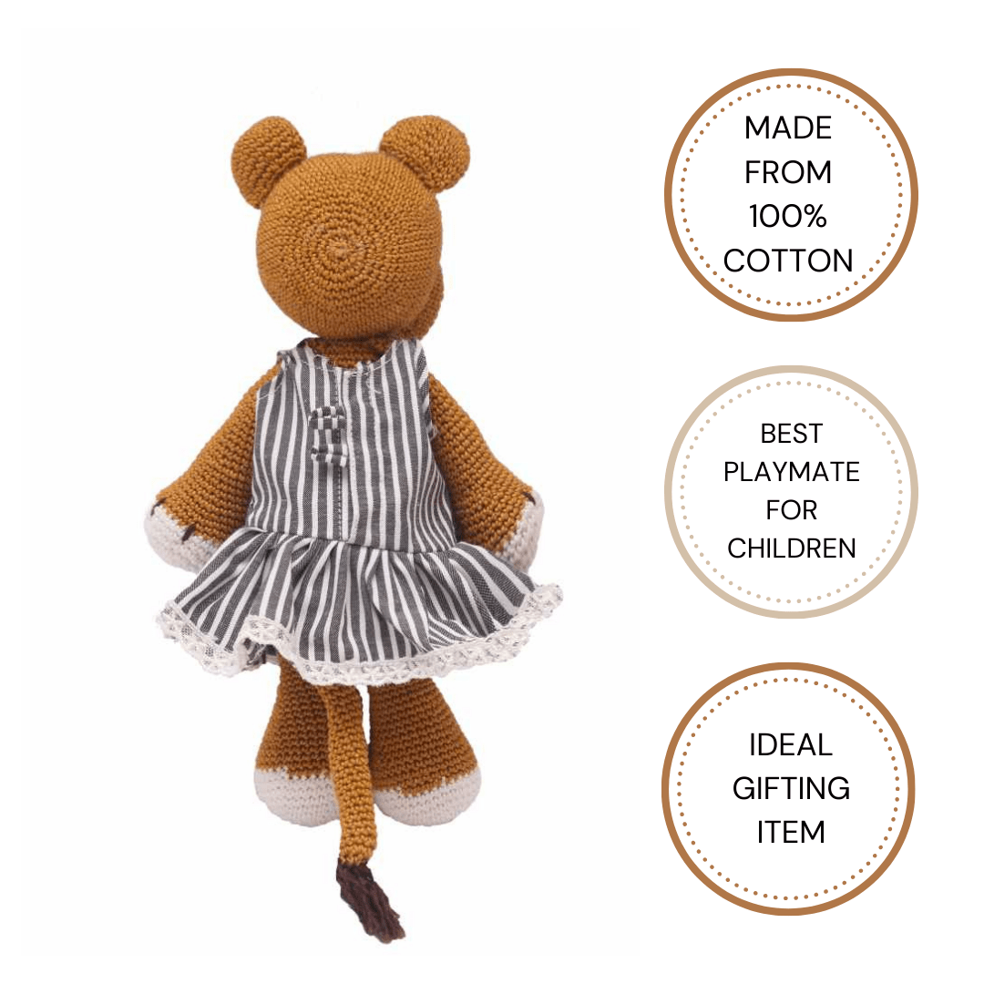 Happy Threads Lisa Lioness Stuffed Animals Best for kids Soft Toy - BLNS0906