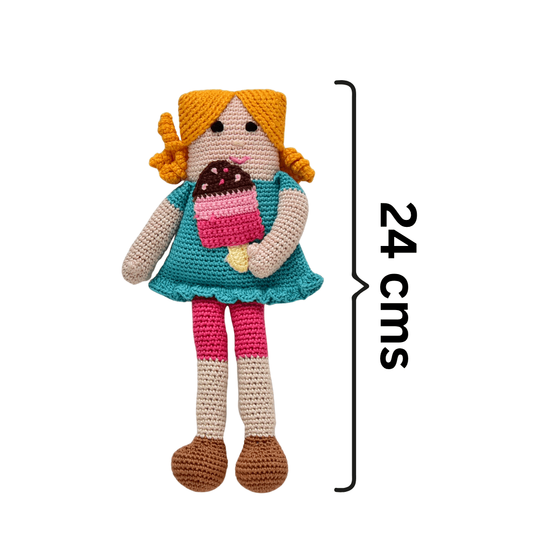 Happy Threads | Lubbly the Keepsake Doll – Handcrafted with Love & Charm - ID23A064