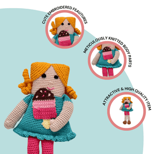 Happy Threads | Lubbly the Keepsake Doll – Handcrafted with Love & Charm - ID23A064