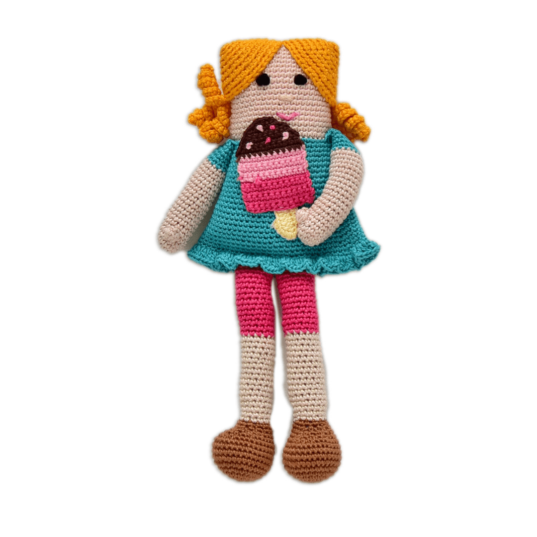 Happy Threads | Lubbly the Keepsake Doll – Handcrafted with Love & Charm - ID23A064