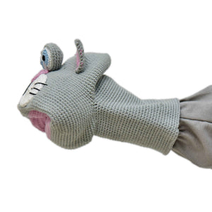 Happy Threads | Mimi the Cat – Handmade Crochet Puppet for Kids & Cat Lovers - Crochet Toy