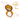 Happy Threads | Mini Simba Crochet Ring Rattle – Handmade Lion Toy for Infants - AN24X225