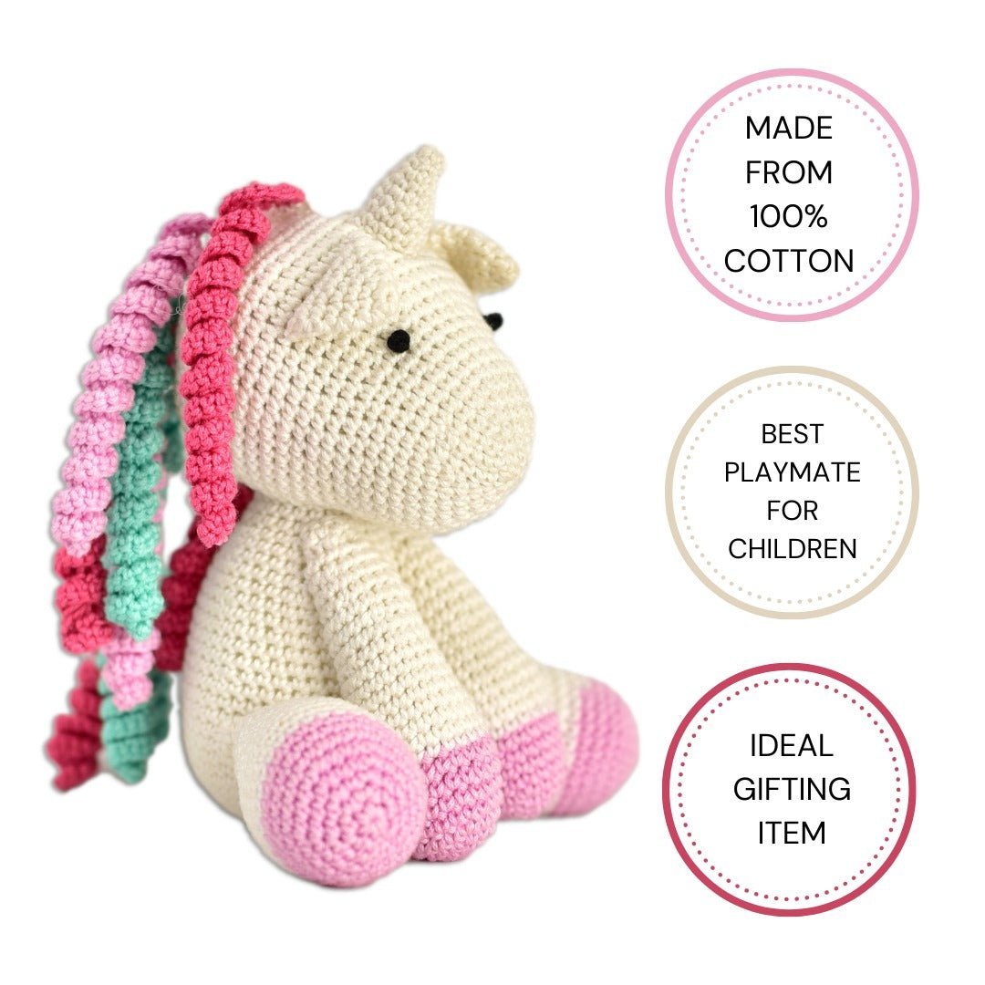 Happy Threads Spectral Unicorn Super sweet Soft Toy - STU00300