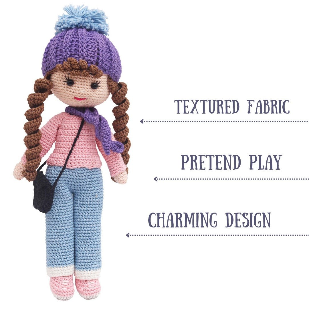 Happy Threads Sweetie Doll Handcrafted Stuffed Dolls - SWTE0805