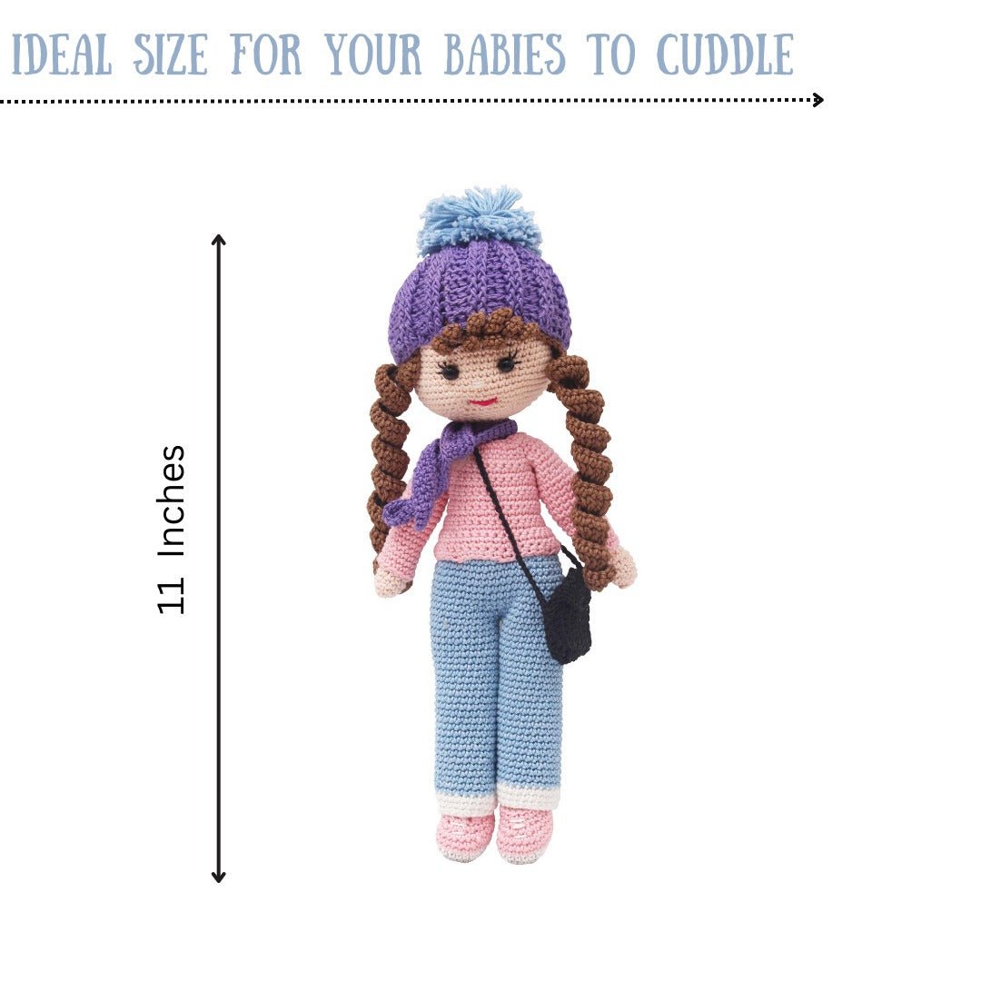Happy Threads Sweetie Doll Handcrafted Stuffed Dolls - SWTE0805