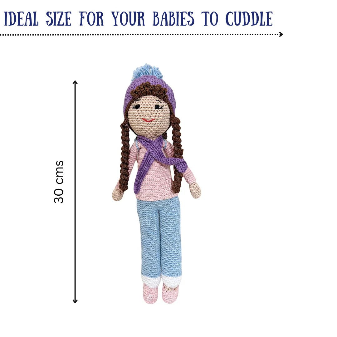 Happy Threads Sweetie Doll Handcrafted Stuffed Dolls - SWTE0805