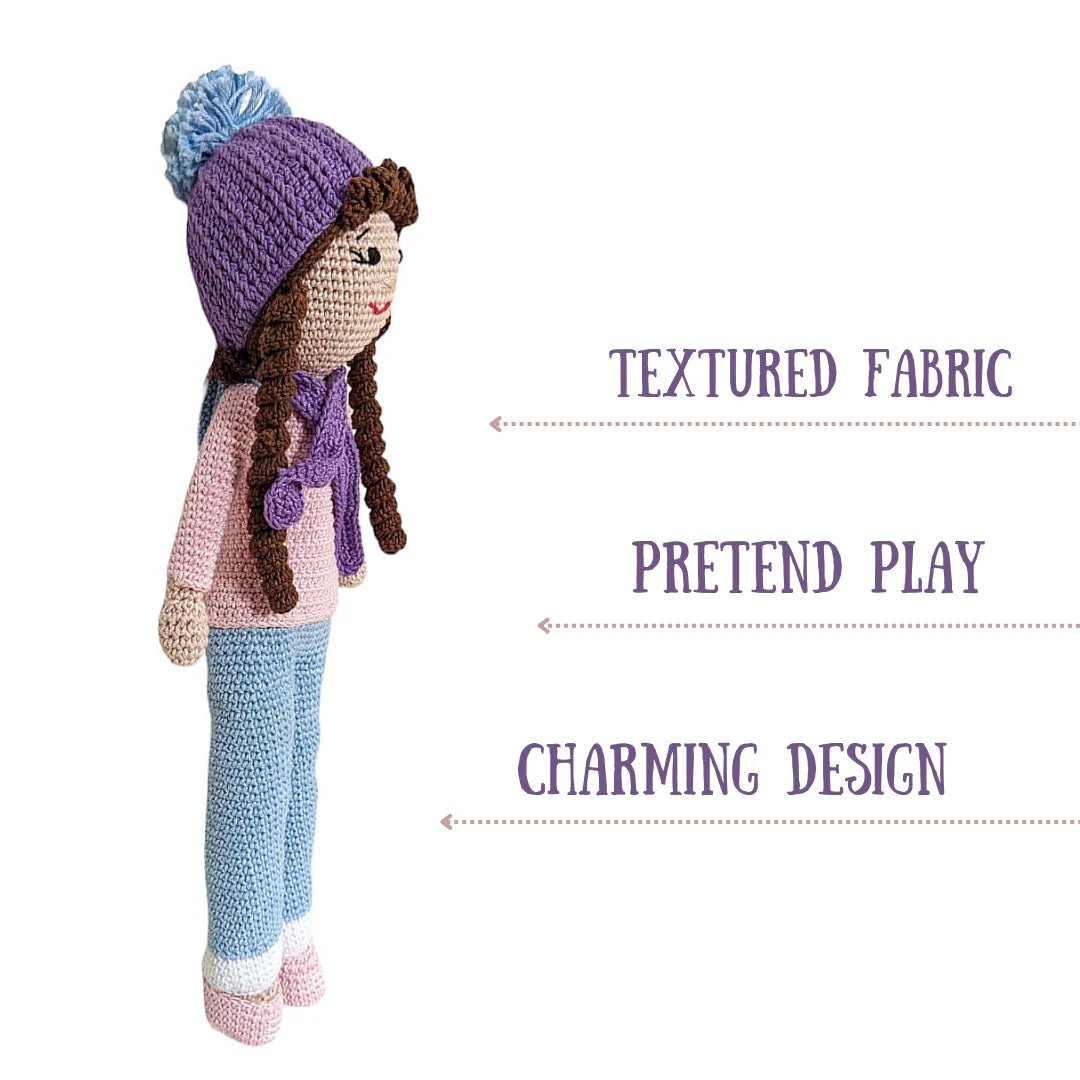 Happy Threads Sweetie Doll Handcrafted Stuffed Dolls - SWTE0805