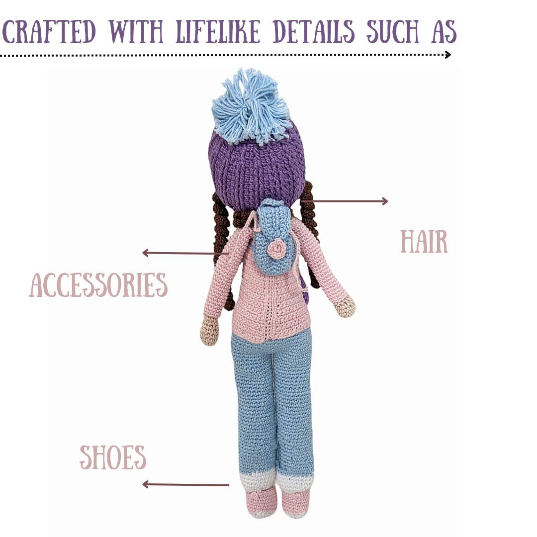 Happy Threads Sweetie Doll Handcrafted Stuffed Dolls - SWTE0805