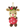 Happy Threads | Whimsical Crochet Reindeer Ornament – Handcrafted Christmas Tree Décor - Christmas Decor