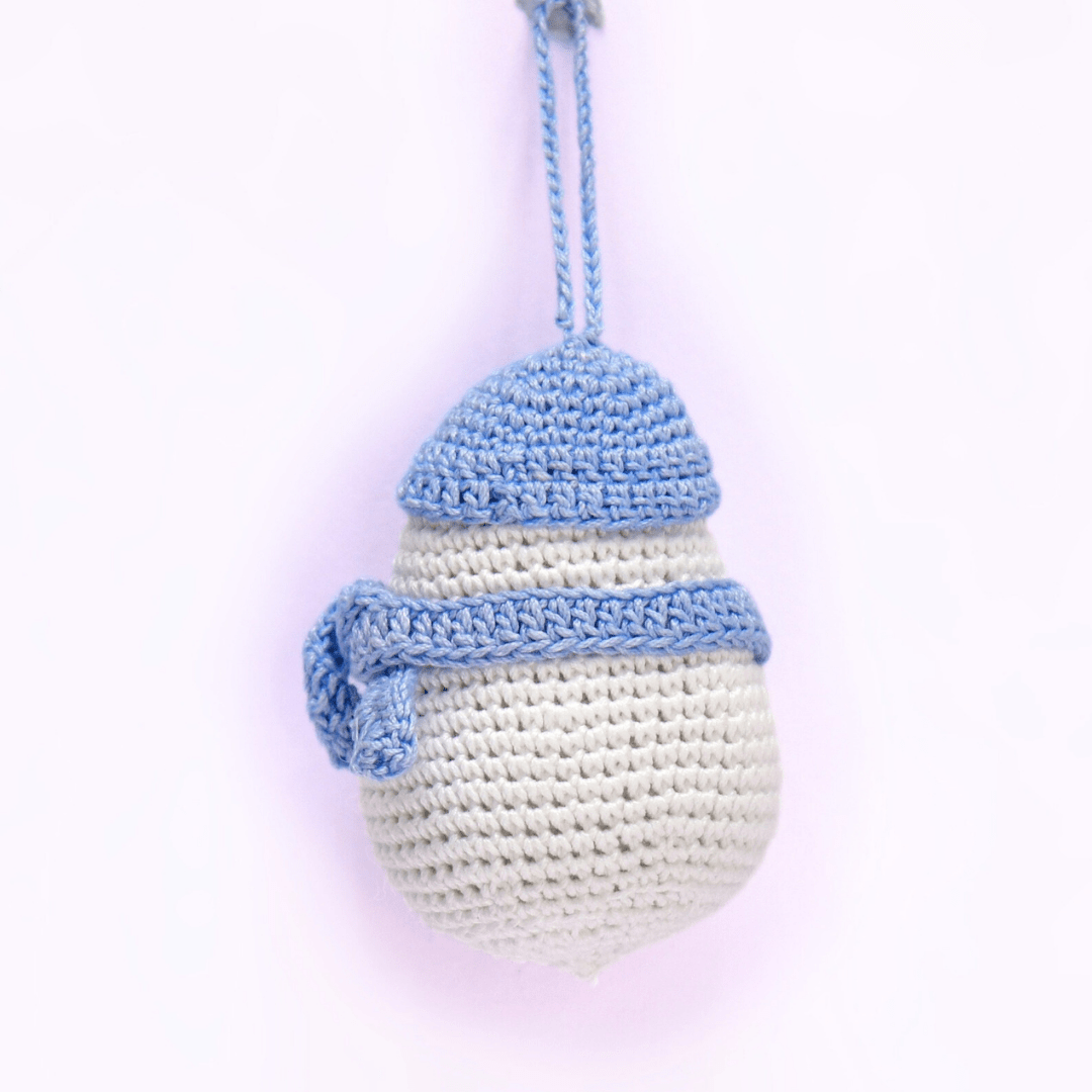 Happy Threads | Whimsical Crochet Snowman Ornament – Delightful Christmas Tree Décor - Christmas Decor