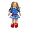 Happy Threads | Zaara the Doll – Handcrafted Crocheted Doll with Artistic Detail & Charm | Perfect Gift for Kids - ID23A048