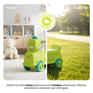 Happy Bear - Ride on Toys - HAPPYBEAR Rider Push Car for Kids 1 - 5Years Indoor & Outdoor Ride - On Toy (Green) - HBM_Rider green