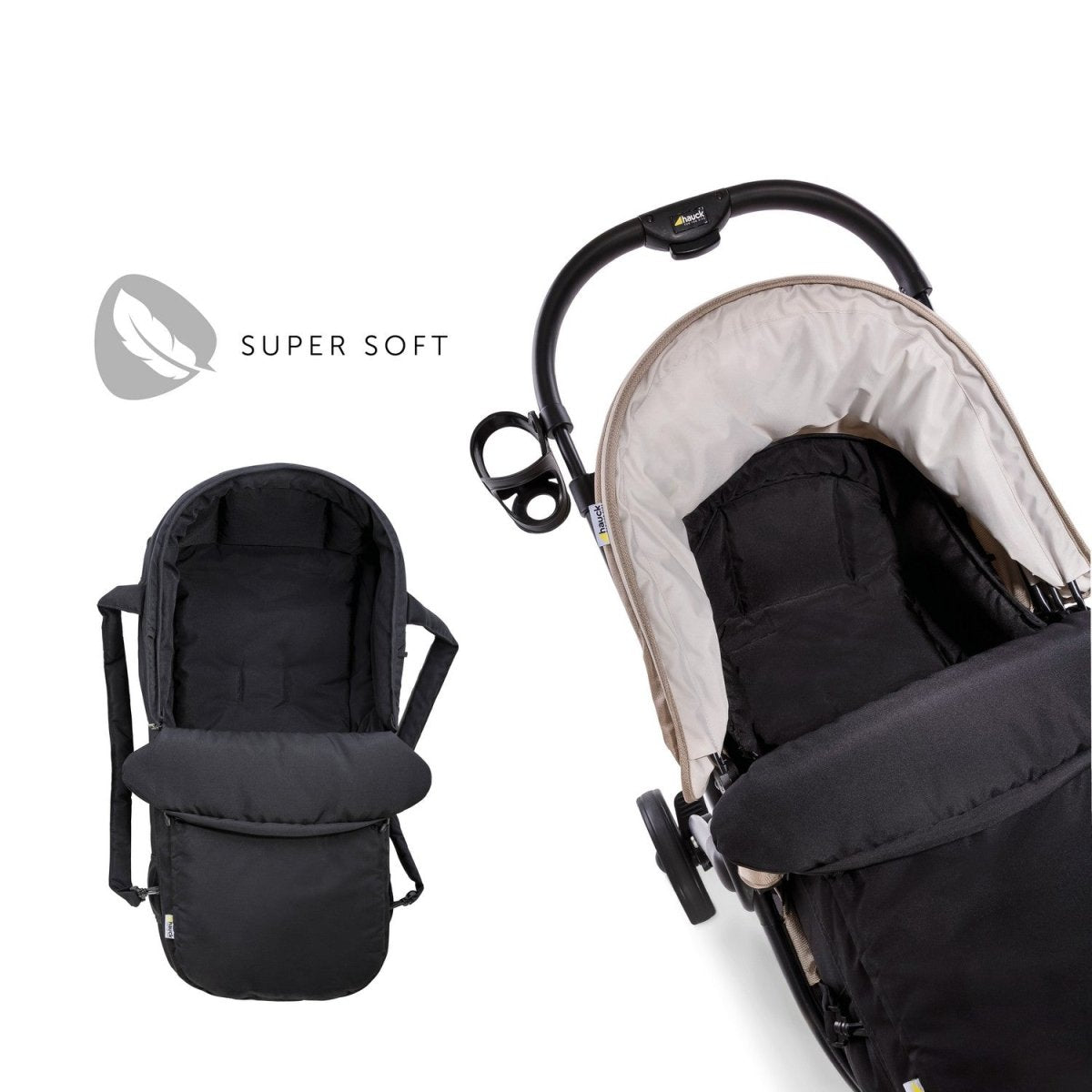 Hauck 2 In1 Carrycot Travel & Gear - 530023
