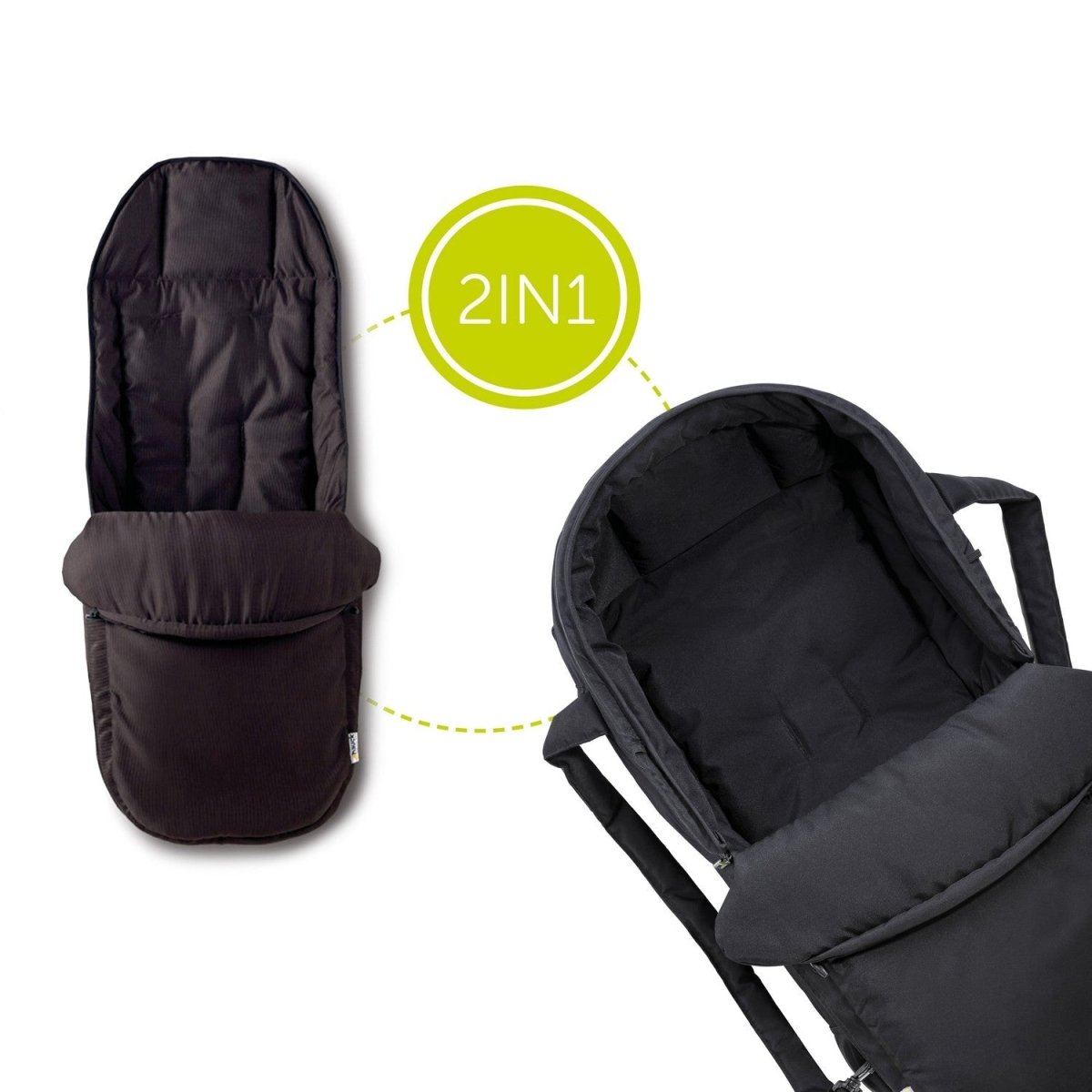 Hauck 2 In1 Carrycot Travel & Gear - 530023