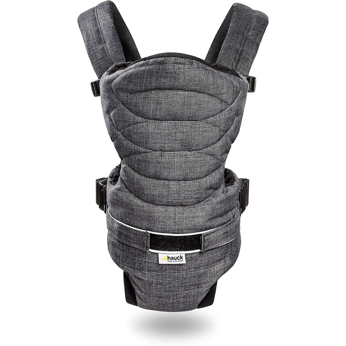 Hauck 2 Way Carrier- Baby Carrier With 4 Carry Positions-Melange Charcoal - 580981