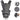Hauck 2 Way Carrier- Baby Carrier With 4 Carry Positions-Melange Charcoal - 580981