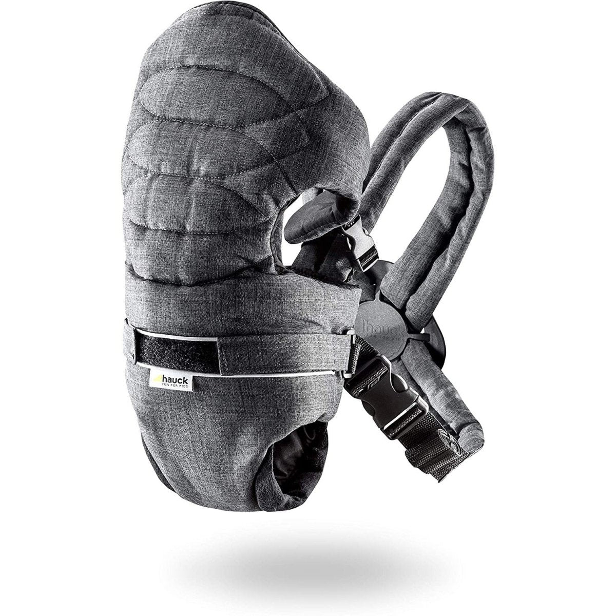 Hauck 2 Way Carrier- Baby Carrier With 4 Carry Positions-Melange Charcoal - 580981