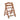 Hauck Alpha Plus B Highchair- Walnut - 661130