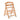 Hauck Alpha+ Premium Baby Wooden High Chair- Natural - 661079