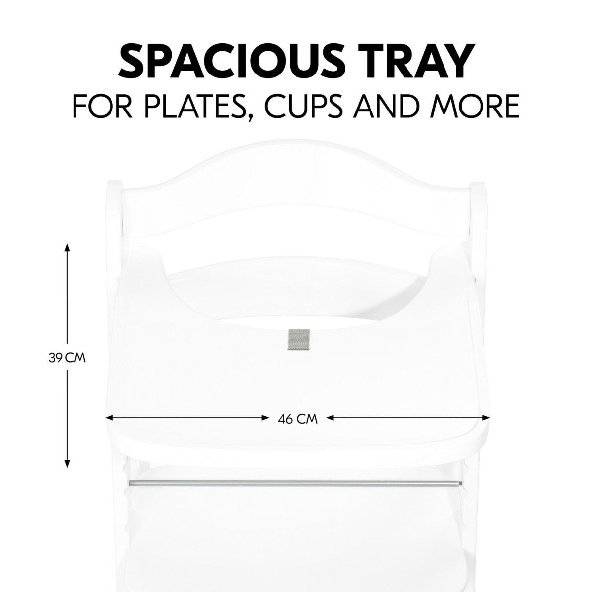 Hauck Alpha Wooden Tray Travel & Gear - 550540