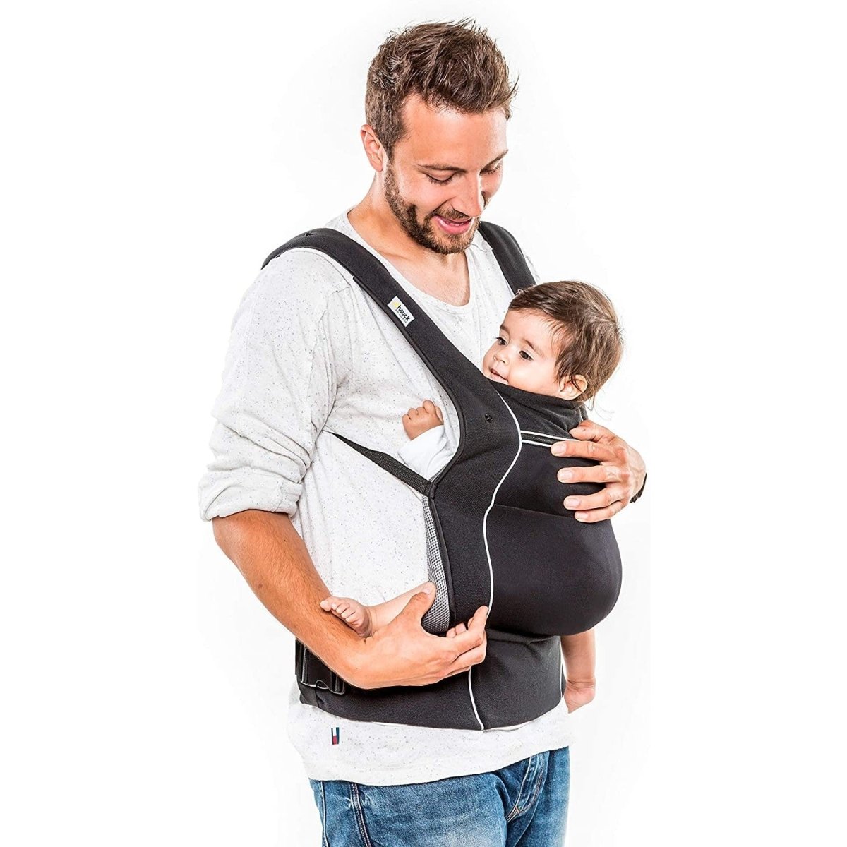 Hauck Close To Me Baby Carrier With 4 Carry Positions- Black - 581063