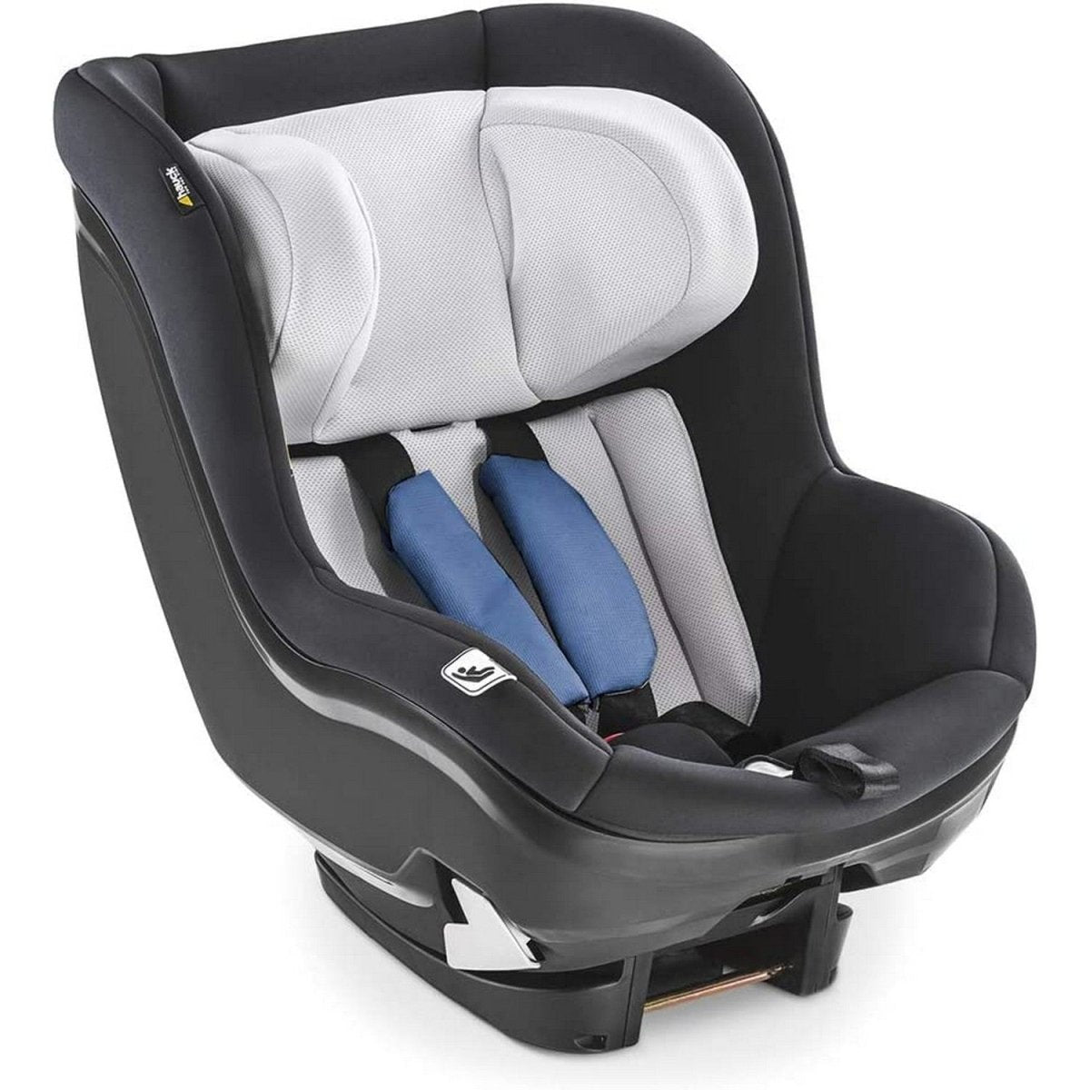 Hauck Ipro Kids Convertible Car Seat For Baby & Kids- Denim - 614174