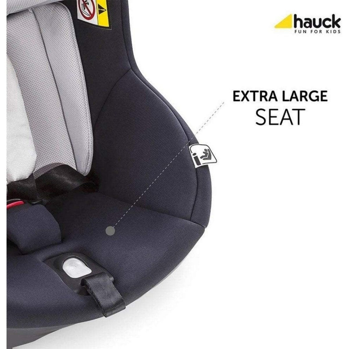 Hauck Ipro Kids Convertible Car Seat- Lunar - 614181