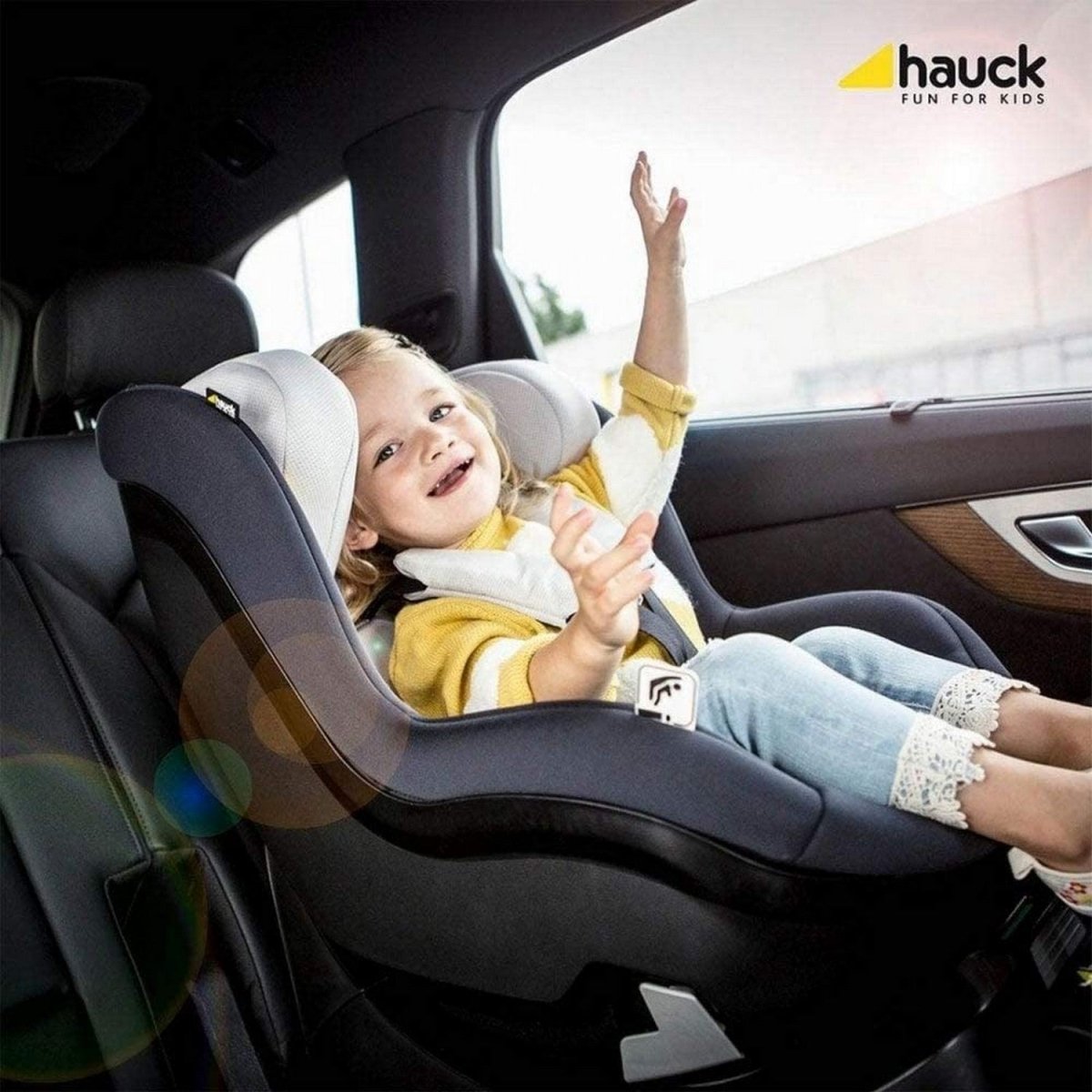 Hauck Ipro Kids Convertible Car Seat- Lunar - 614181