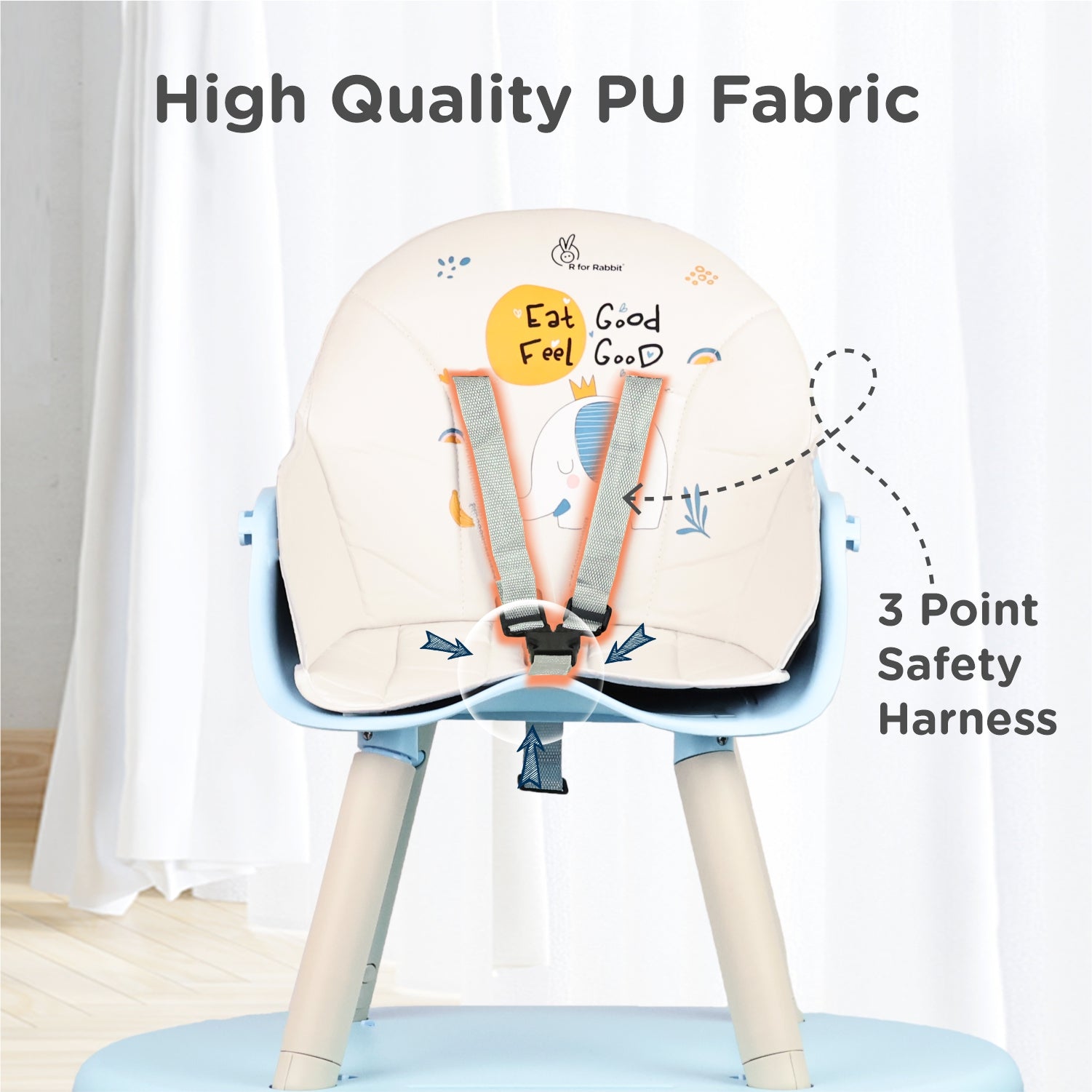 R For Rabbit Cherry Berry Tusky convertible chair-