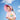 Headband styled Pink Rabbit themed Visor Hat for Kids. - 3 - 6 years Swim