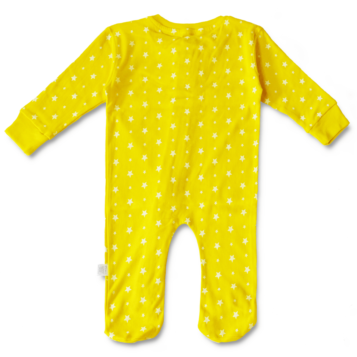 Hello Baby Footed Romper - ROM-YLW-0-6