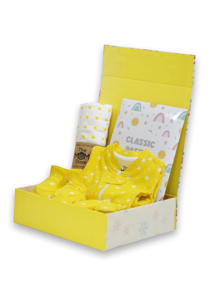 Hello Baby New Born Gift Box- Glitter - GFBX-HLGLT-0-3