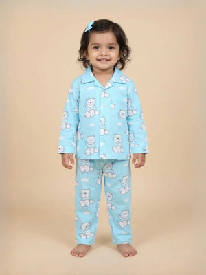 Hello Bear Matching Pajama Set for Mom and Baby- Combo of 2 - Twinning Combo