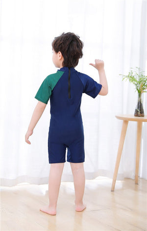 Hello Hippo Boys Swimsuit - 1 - 2 Years Kids Swimwear